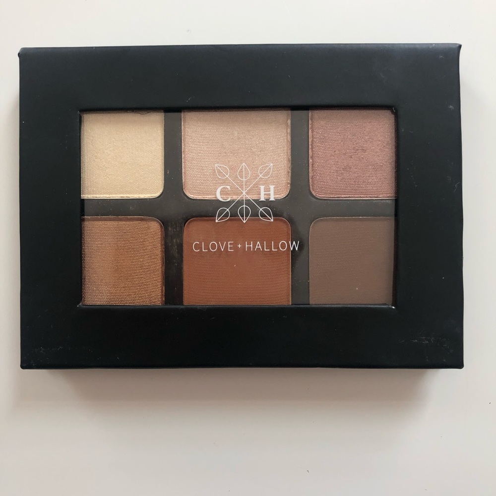 Clove + Hallow Eyeshadow Palette -Rose Gold/Orange
